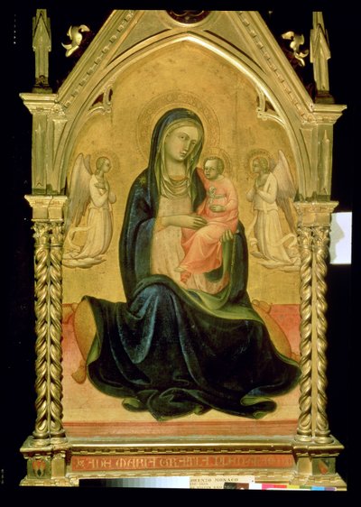 Madonna y Niño, 1400 de Lorenzo Monaco